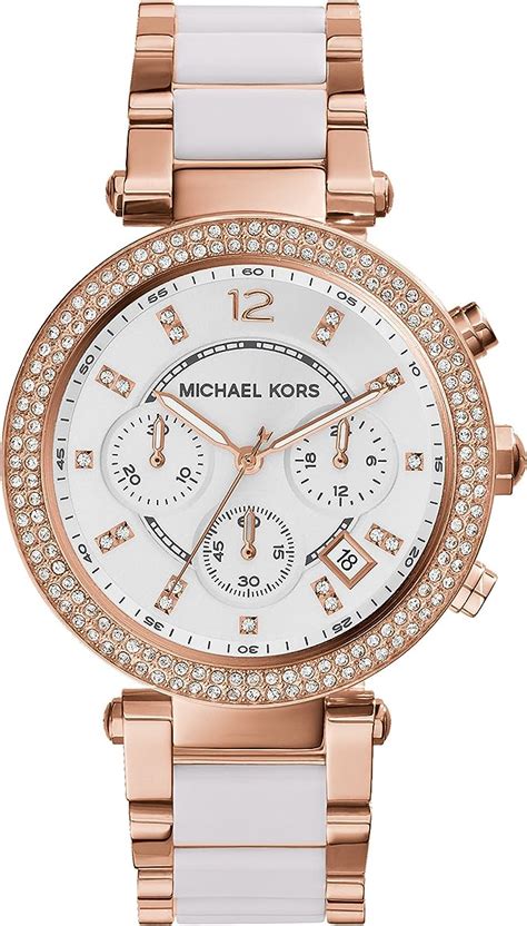 michael kors women's parker rose gold watch|mk5774.